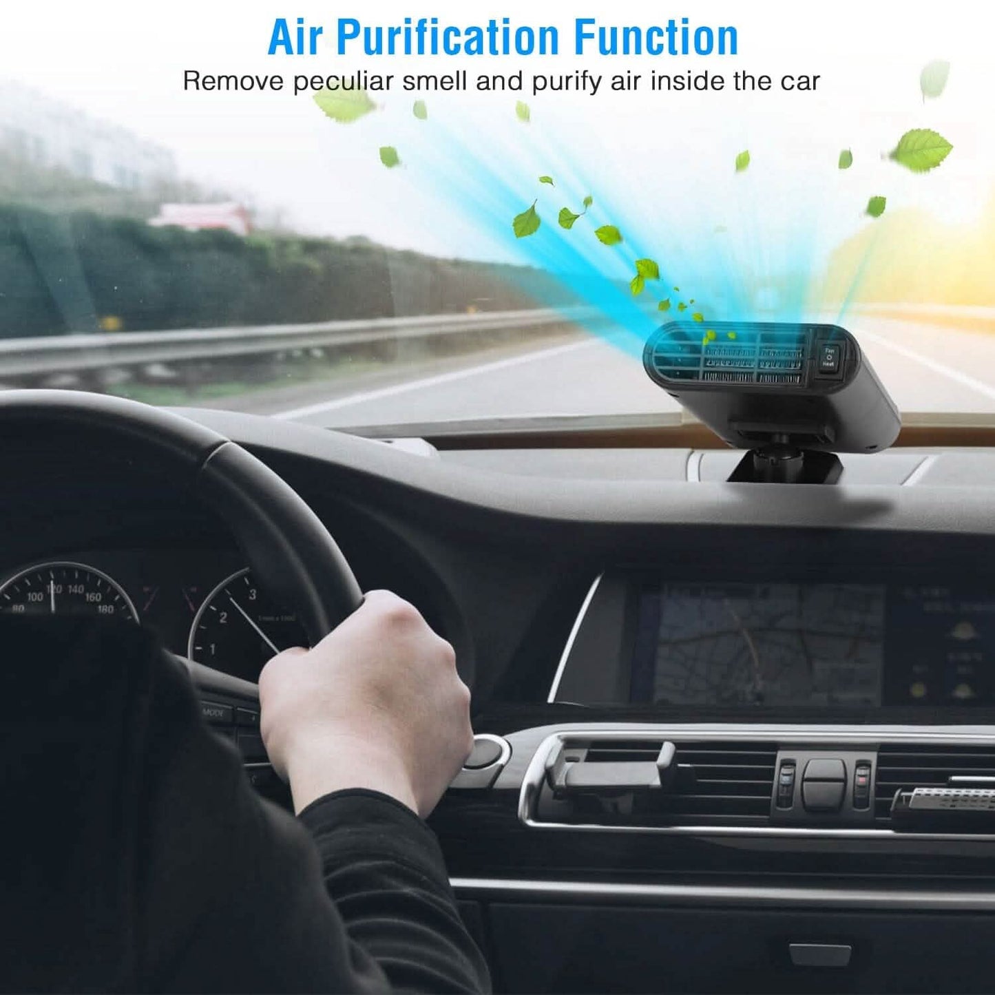 12V 150W Portable Car Heater with Air Purification DailySale