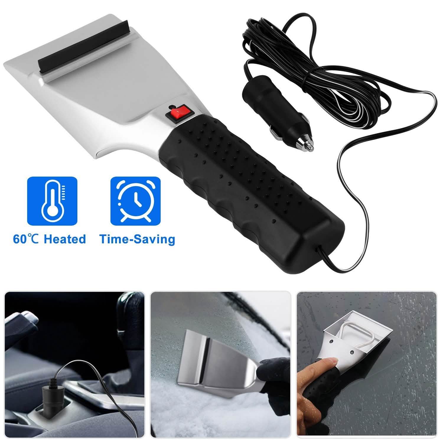 12V Car Electric Heated Ice Snow Scraper DailySale