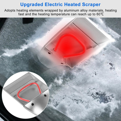 12V Car Electric Heated Ice Snow Scraper DailySale