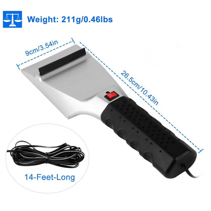 12V Car Electric Heated Ice Snow Scraper DailySale