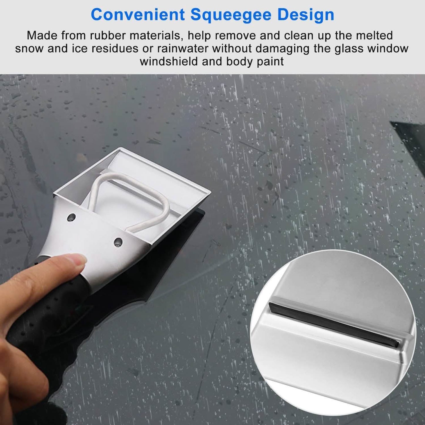 12V Car Electric Heated Ice Snow Scraper DailySale