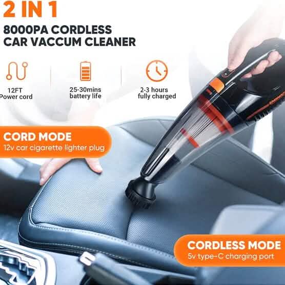 12V Cordless Car Vacuum Cleaner DailySale