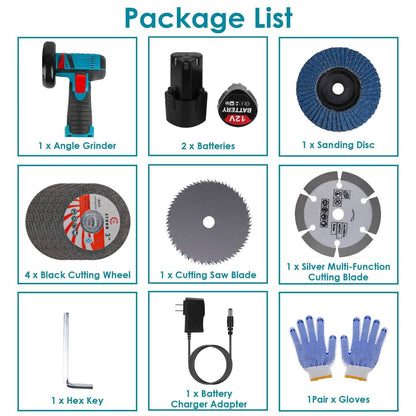 12V Cordless Mini Angle Grinding Machine DailySale
