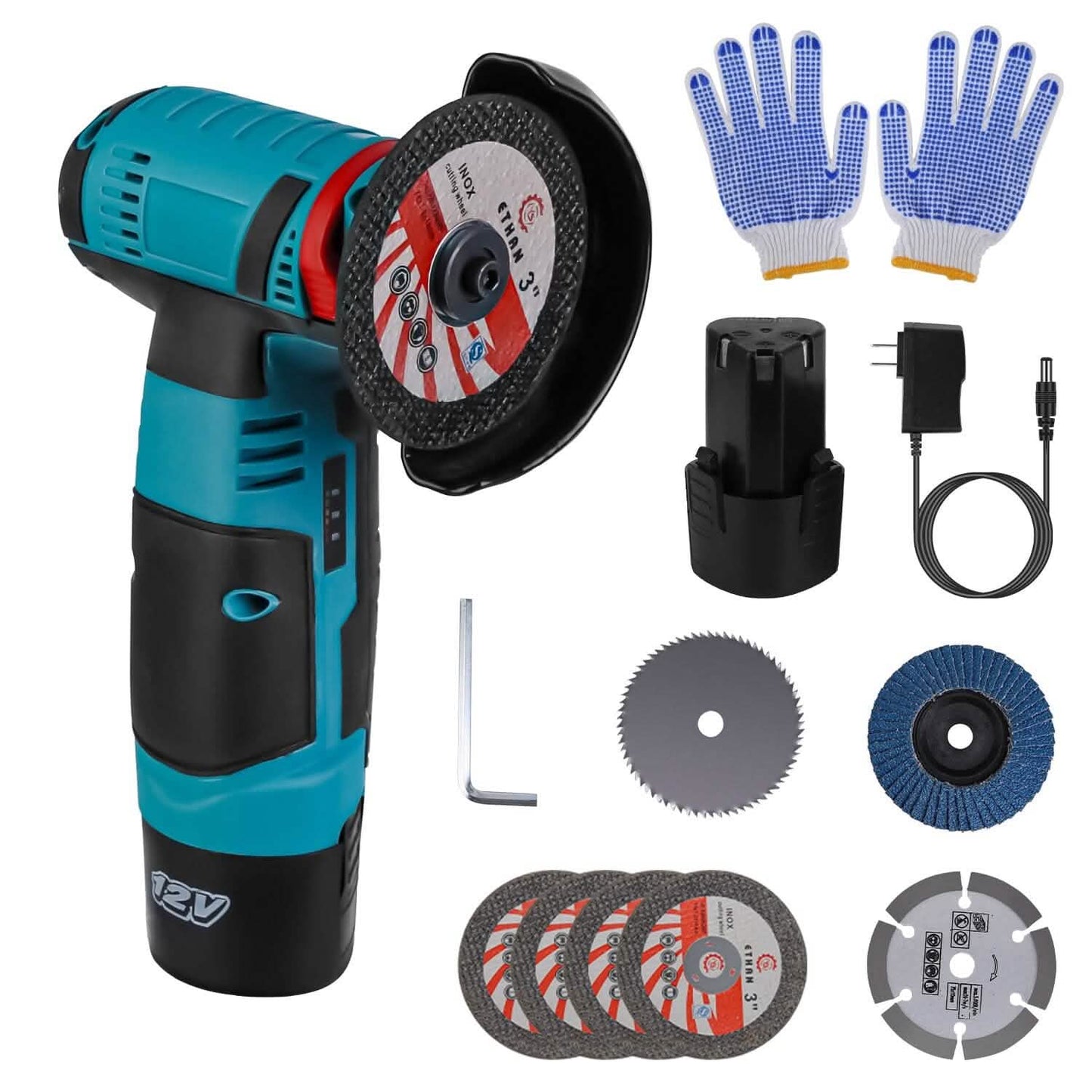 12V Cordless Mini Angle Grinding Machine DailySale