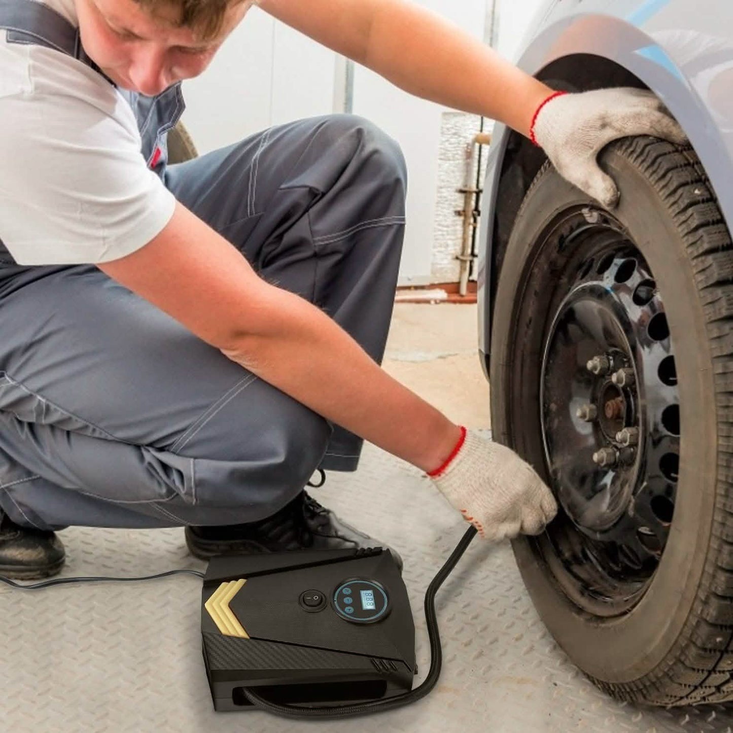12V DC 100W 150PSI Digital Tire Inflator DailySale