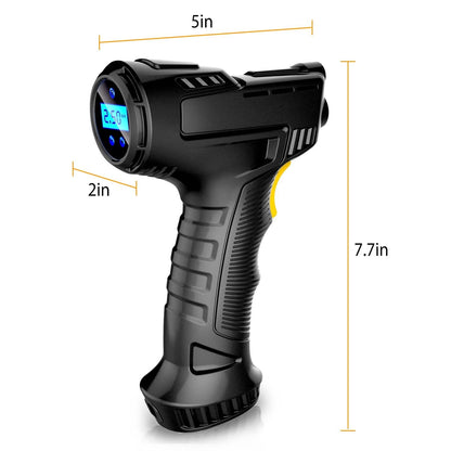 12V Digital Car Tire Inflator with LED Light 150 PSI DailySale