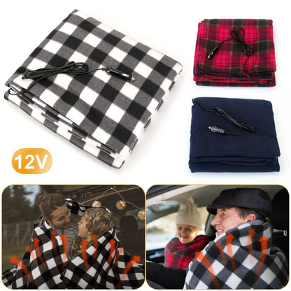 12V Electric Car Heated Blanket DailySale