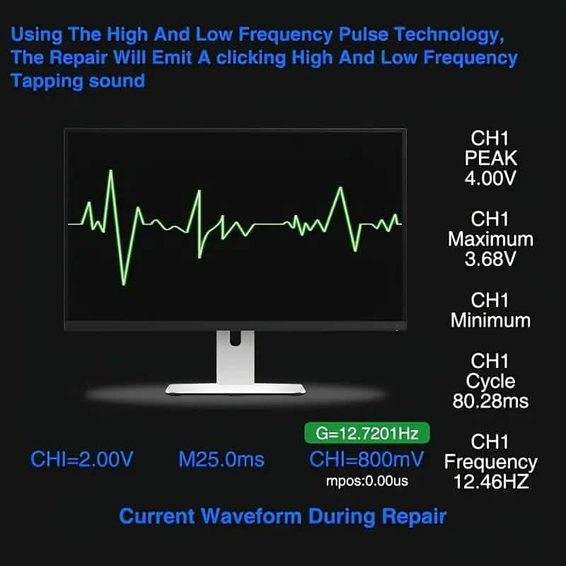 12V Intelligent Pulse Repair Smart Battery Charger with LCD Display DailySale