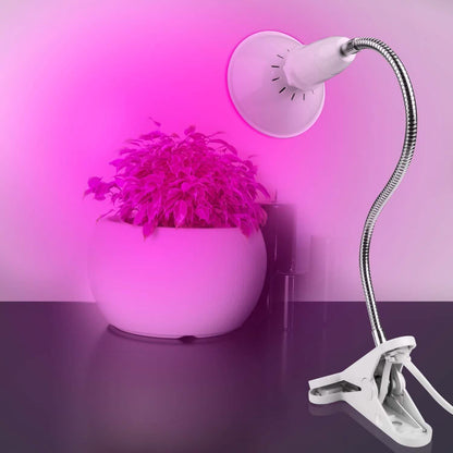 12W LED 360° Rotatable Plant Grow Light with Desk Clip DailySale