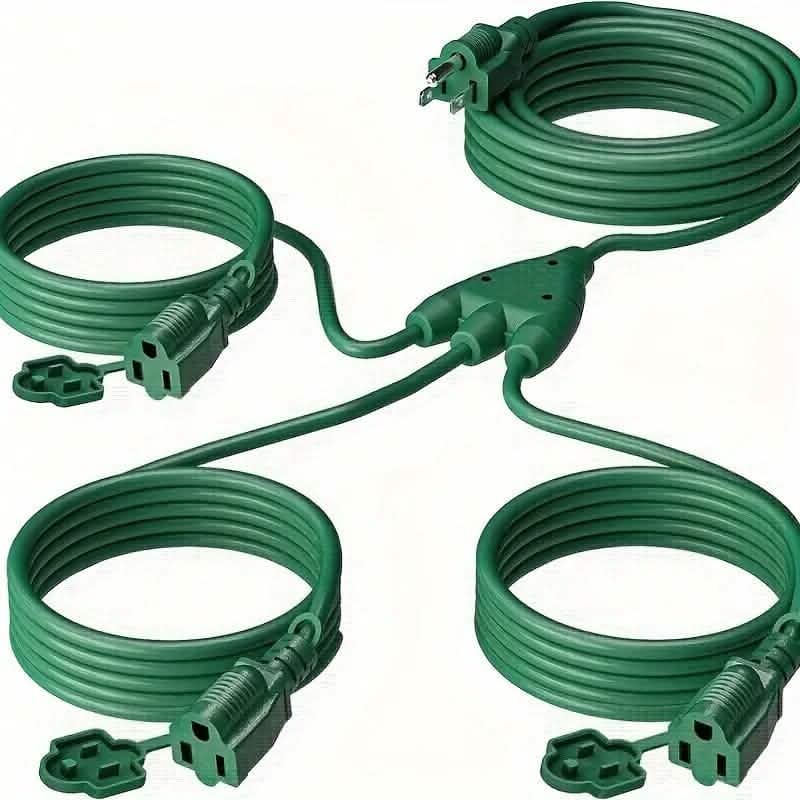 13 Ft. Stright 1 to 3 Splitter Extension Cord DailySale