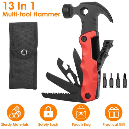 13-in-1 Multi-tool Hammer Camping Survival Tool DailySale
