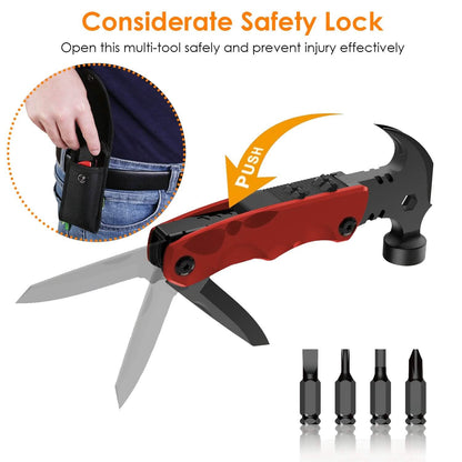 13-in-1 Multi-tool Hammer Camping Survival Tool DailySale