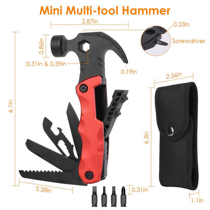 13-in-1 Multi-tool Hammer Camping Survival Tool DailySale
