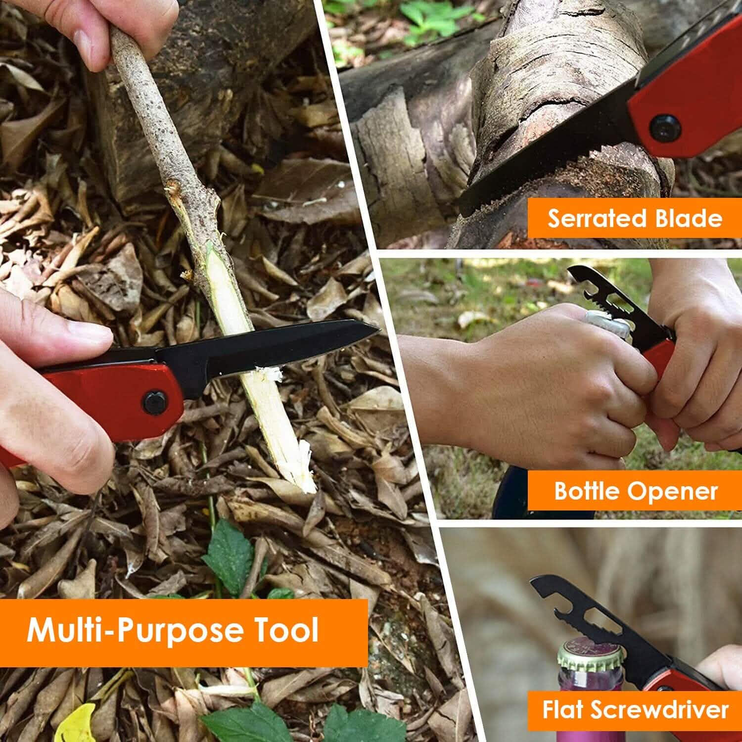 13-in-1 Multi-tool Hammer Camping Survival Tool DailySale