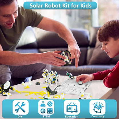 13-in-1 Solar Powered Robot Toy for Kids DailySale