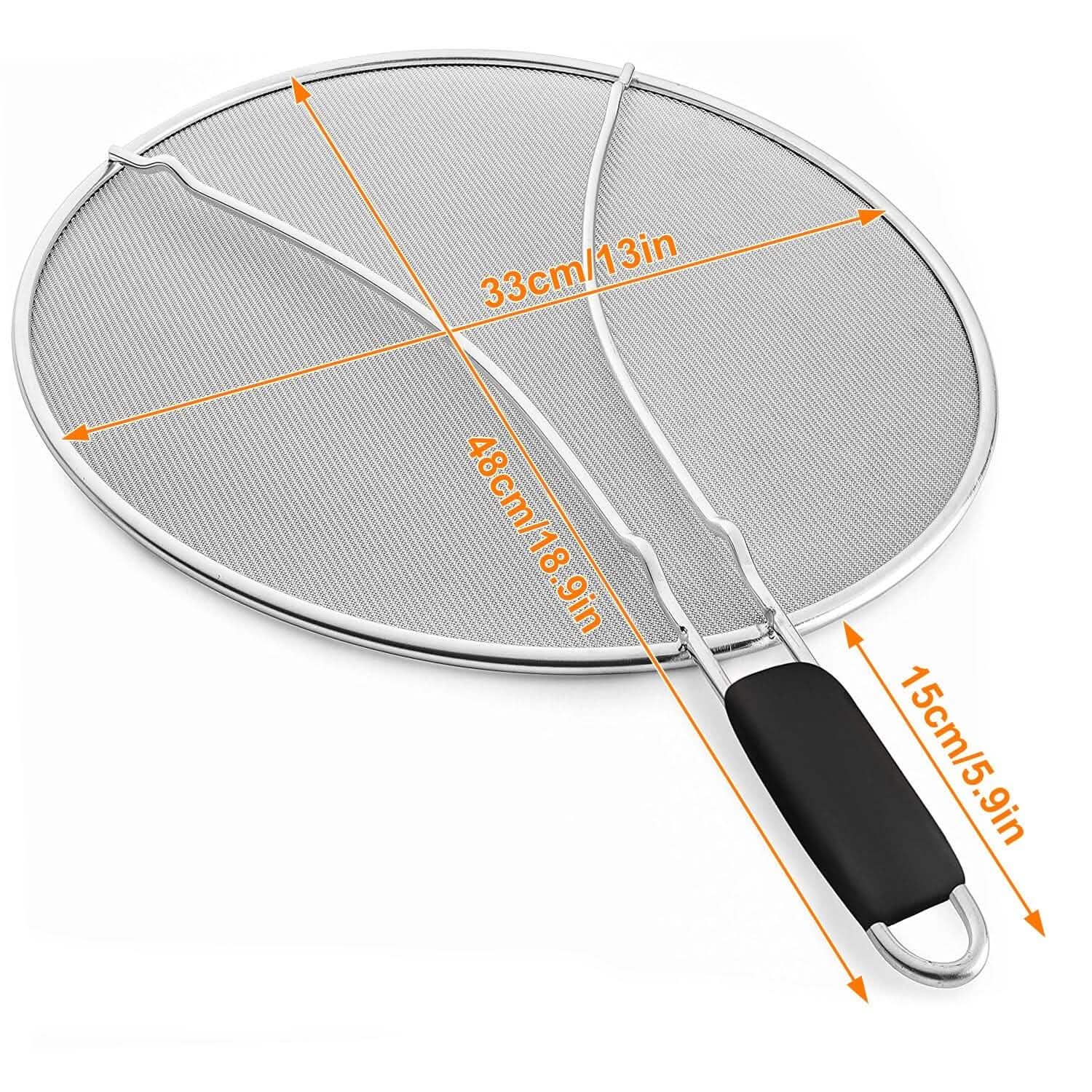 13-Inch Stainless Steel Grease Splatter Screen DailySale