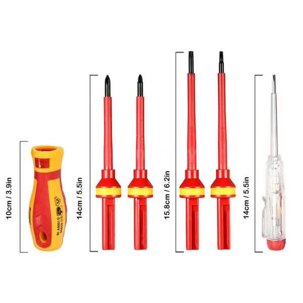 13-Piece: 1000V Changeable Insulated Screwdrivers Set DailySale