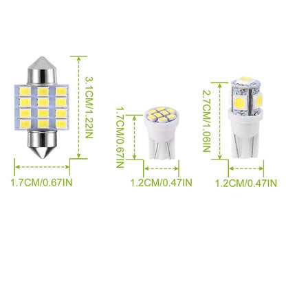 13-Pieces: T10 31mm Festoon LED Light DailySale