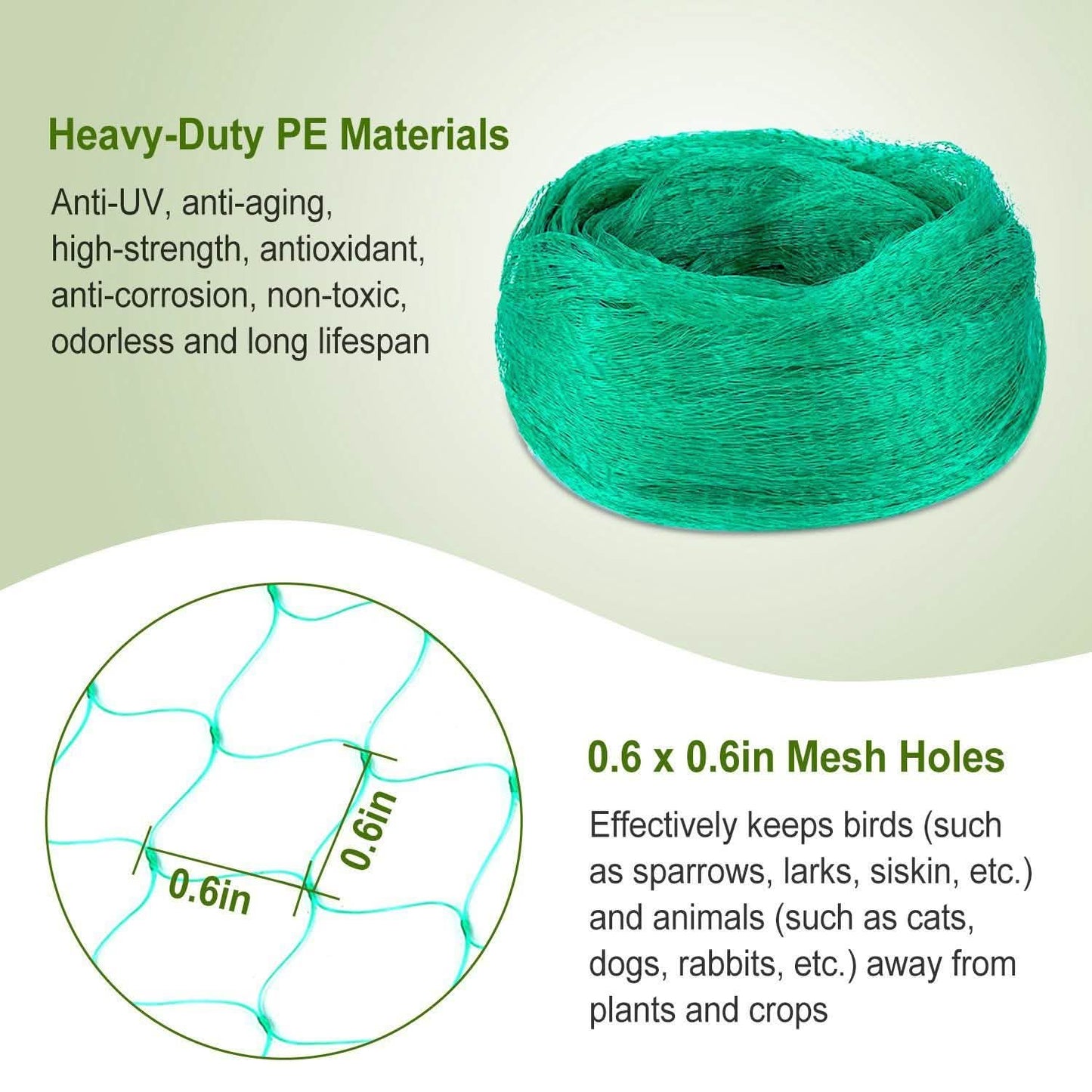 13 x 33 Ft. Garden Net DailySale