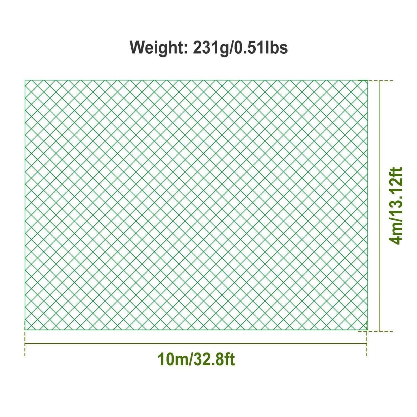 13 x 33 Ft. Garden Net DailySale
