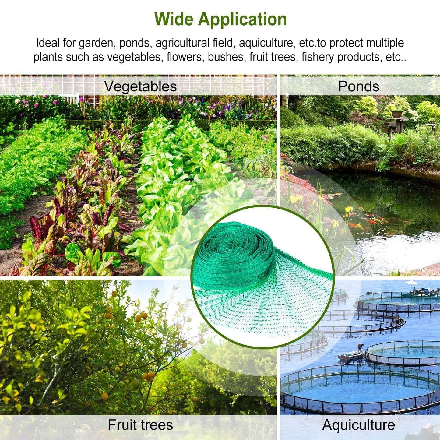 13 x 33 Ft. Garden Net DailySale