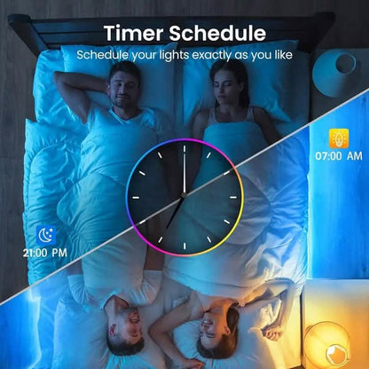 130 Ft. RGB 24V Led Strip Lights with App Controlled Remote DailySale