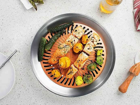 Gotham Steel Nonstick 13-Inch Smokeless Stovetop Grill DailySale