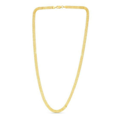 14k Yellow Gold Bismark Chain (4.70 mm) Bids.com