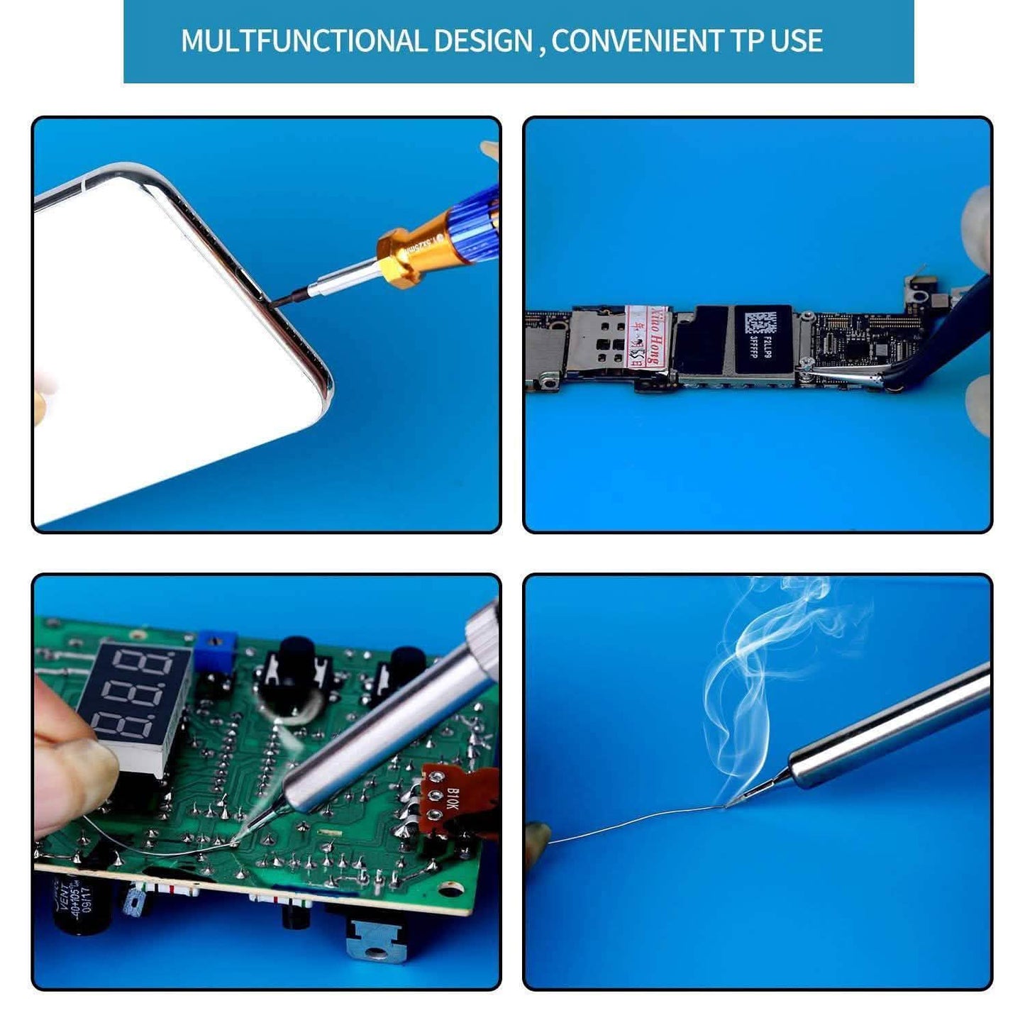 13.8" X 9.8" Magnetic Soldering Silicone Heat Insulation Mat DailySale
