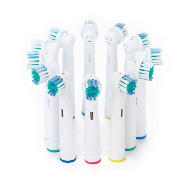 12-Pack: Oral-B Compatible Color Coding Toothbrush Heads DailySale