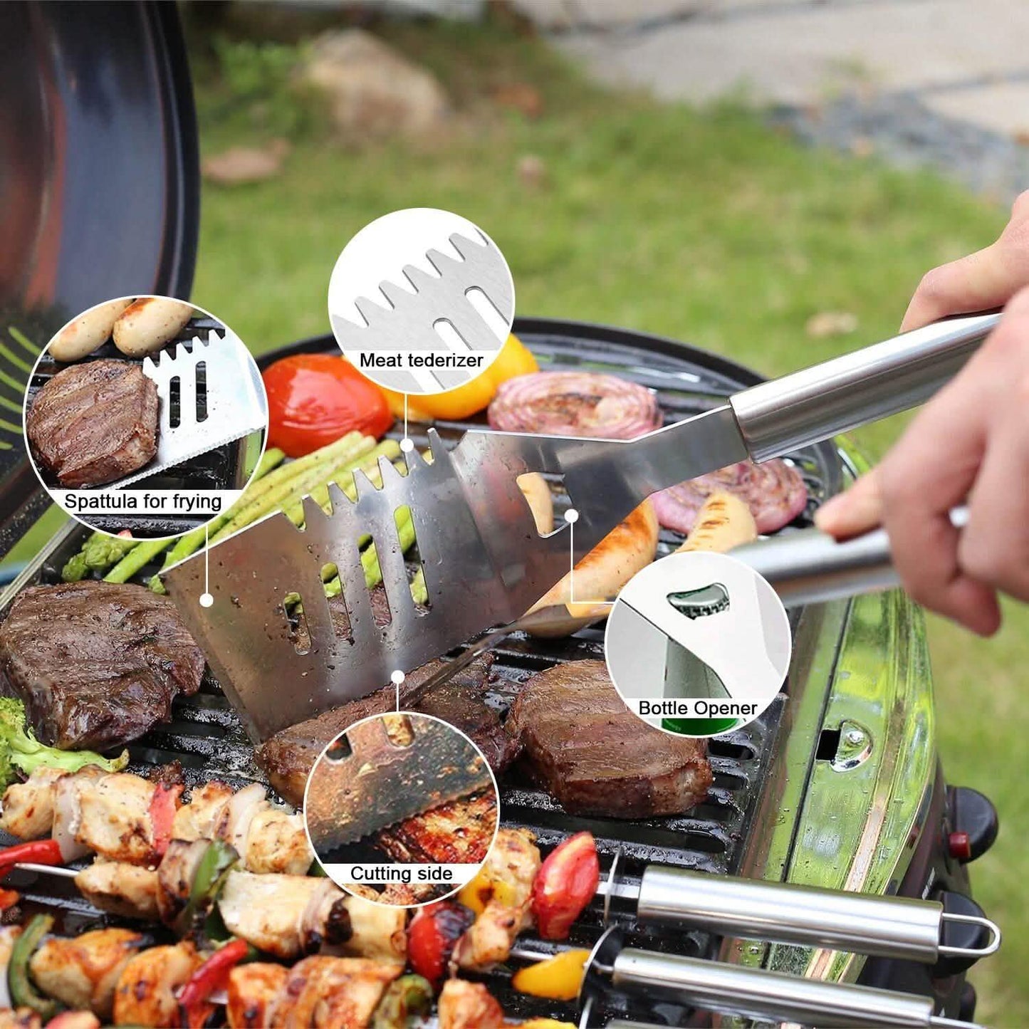 14-Piece Set: BBQ Grill Tool Set DailySale