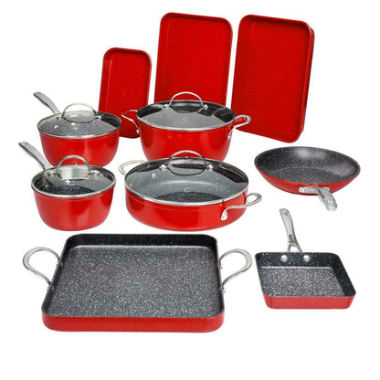 14-Piece Set: DuraPan Nonstick All-Purpose Cookware (Refurbished) DailySale