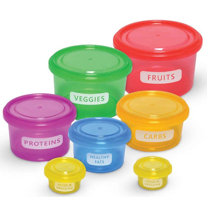 14-Piece Set: Portion Control Storage Set DailySale