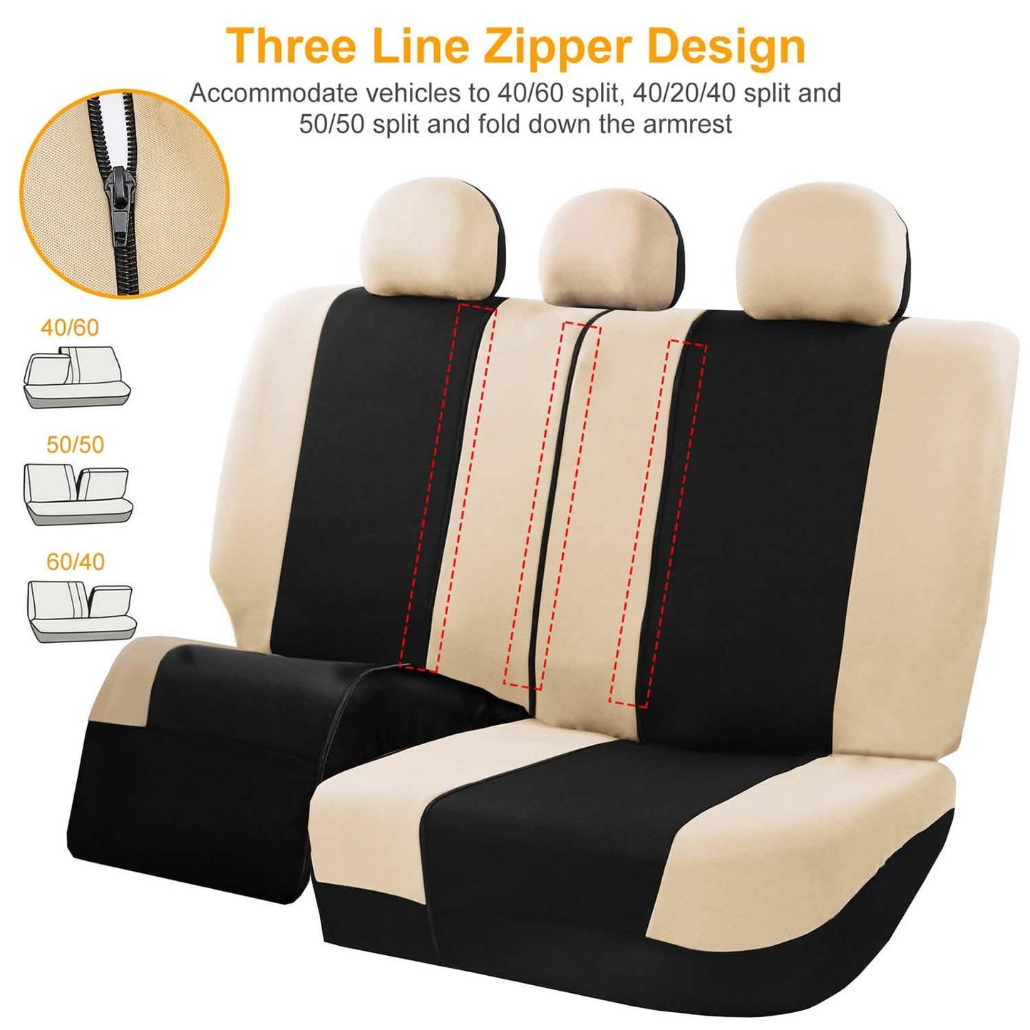 14-Pieces: Universal Auto Seat Cover Set DailySale