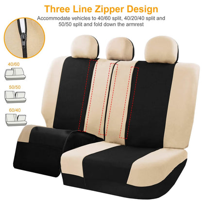 14-Pieces: Universal Auto Seat Cover Set DailySale