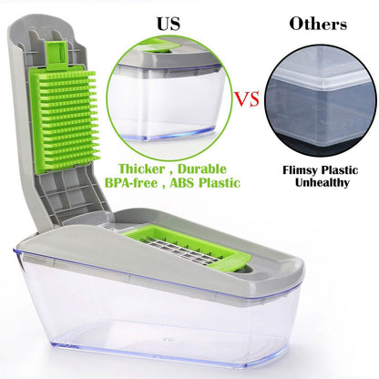 14-Pieces: Vegetable Spiralizer, Slicer, and Food Chopper DailySale