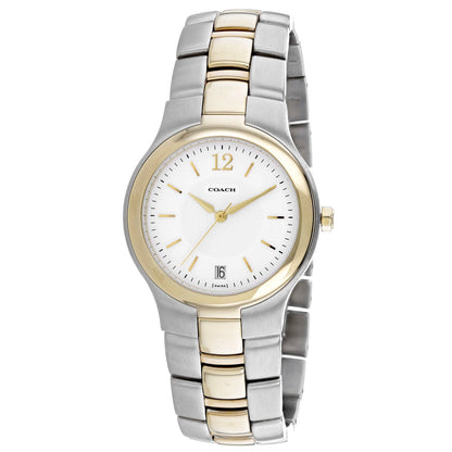 Coach Men's Two-Tone Silver & Gold Bids.com