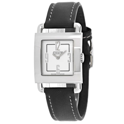 Coach Women's Silver Stainless Steel White Dial Bids.com