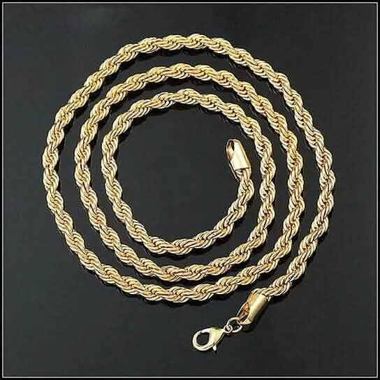 14k Gold Filled Rope Chain DailySale