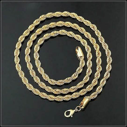 14k Gold Filled Rope Chain DailySale