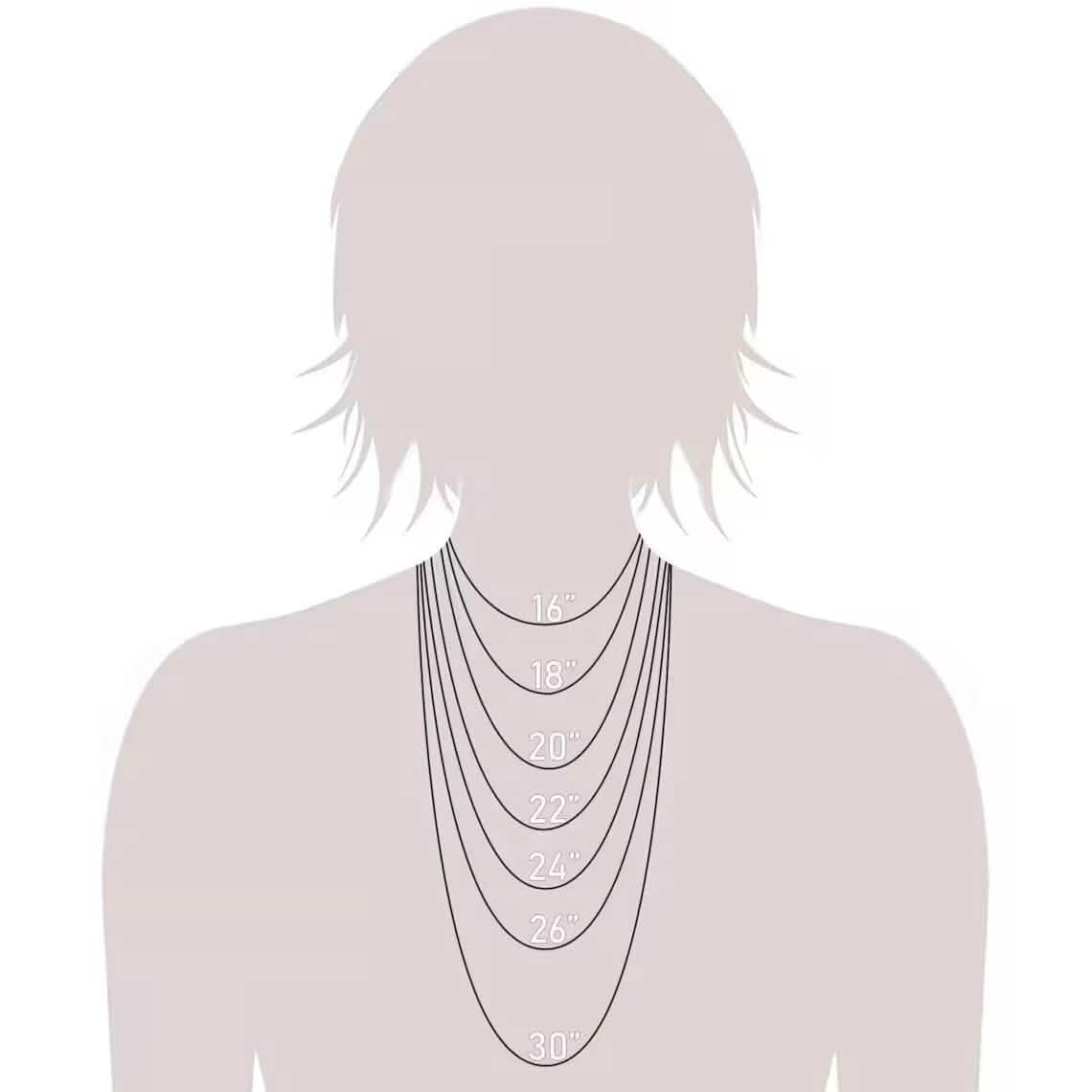 14K Solid Gold Herringbone Necklace DailySale