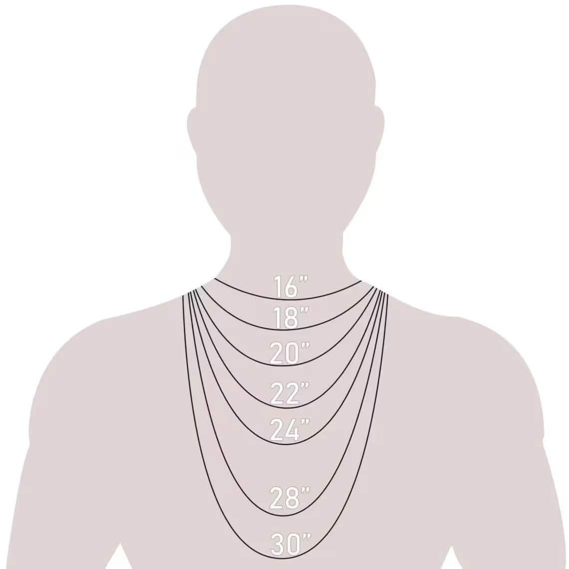 14K Solid Gold Herringbone Necklace DailySale