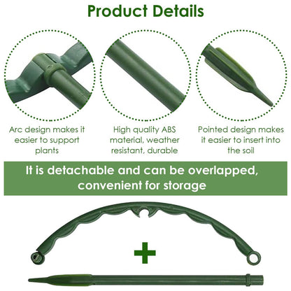 15-Piece: Garden Plant Support Stakes DailySale