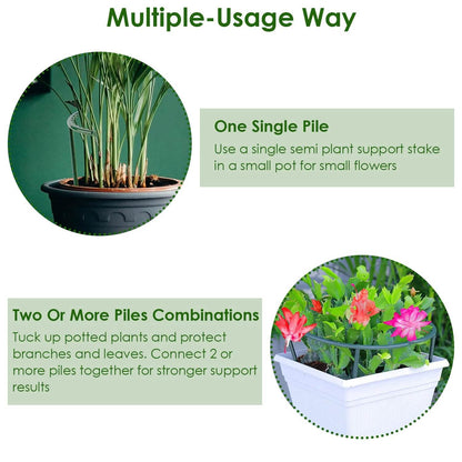 15-Piece: Garden Plant Support Stakes DailySale