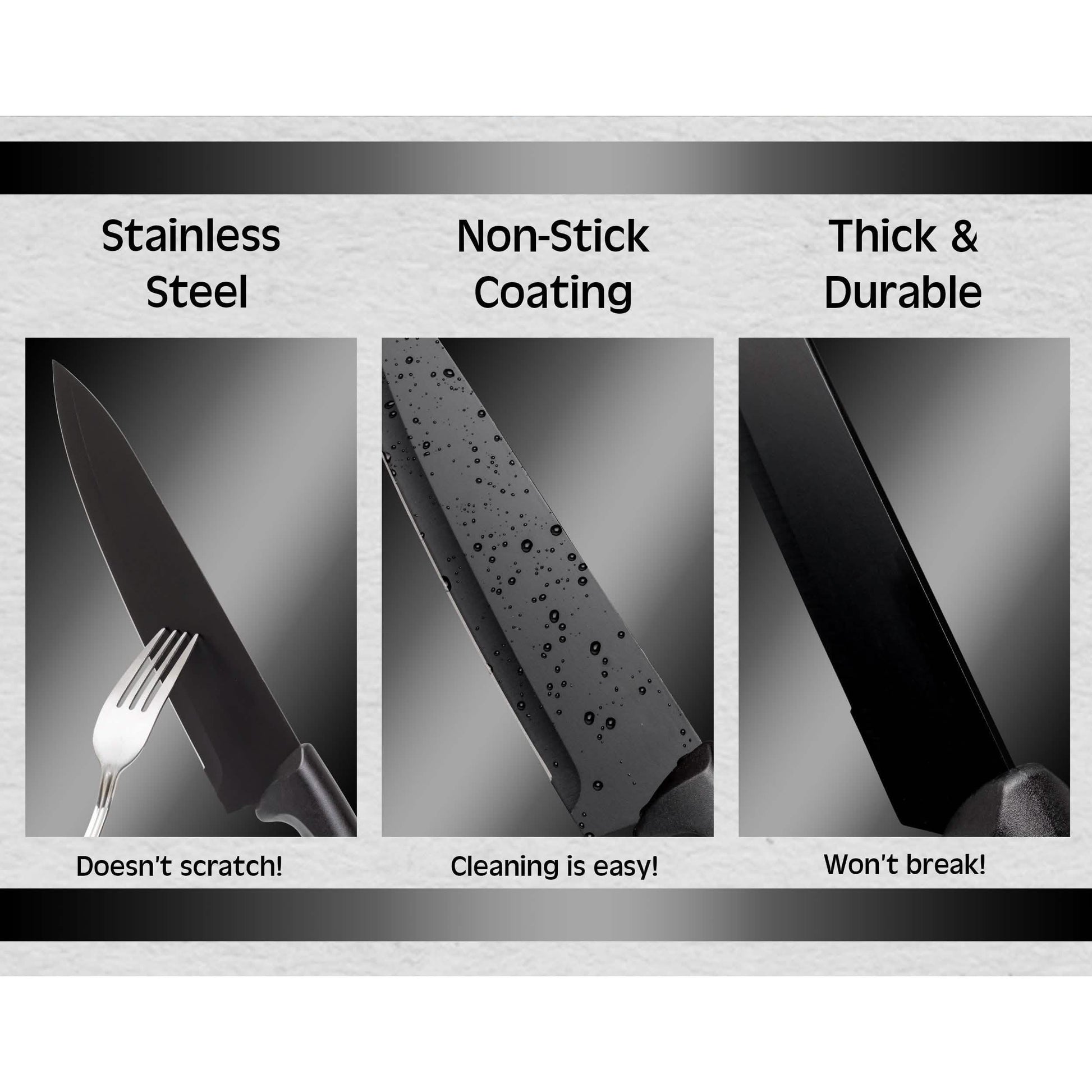 15-Piece: Kitchen Knife Set DailySale
