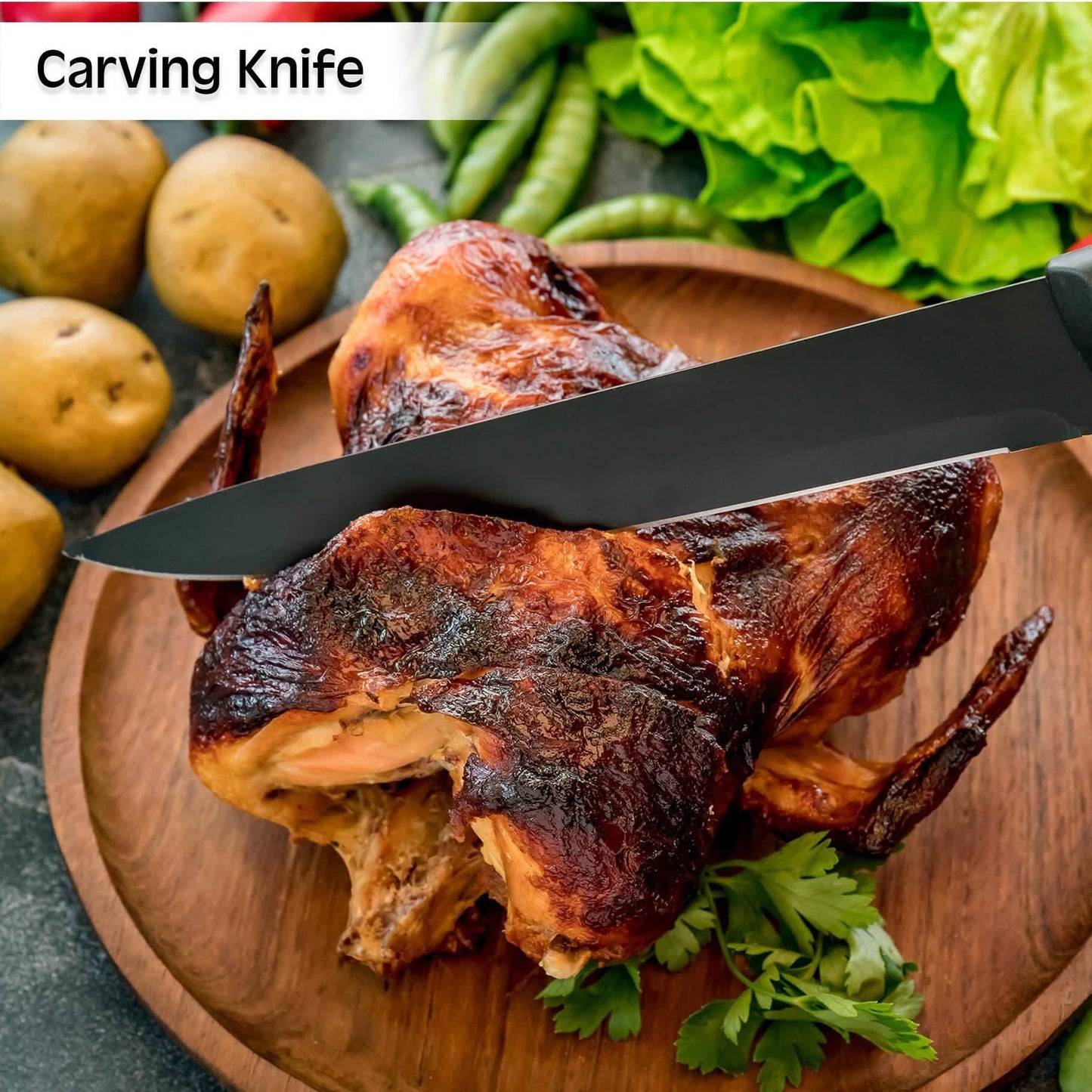 15-Piece: Kitchen Knife Set DailySale
