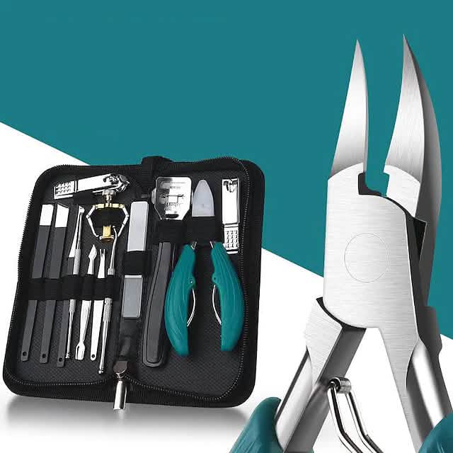 15-Piece: Nail Clipper Pedicure Set DailySale