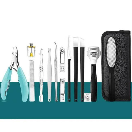 15-Piece: Nail Clipper Pedicure Set DailySale