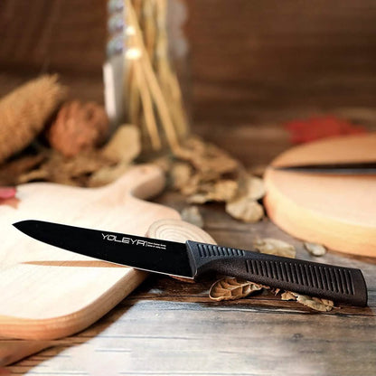 15-Piece: Non-Stick Coating Kitchen Knife Set DailySale