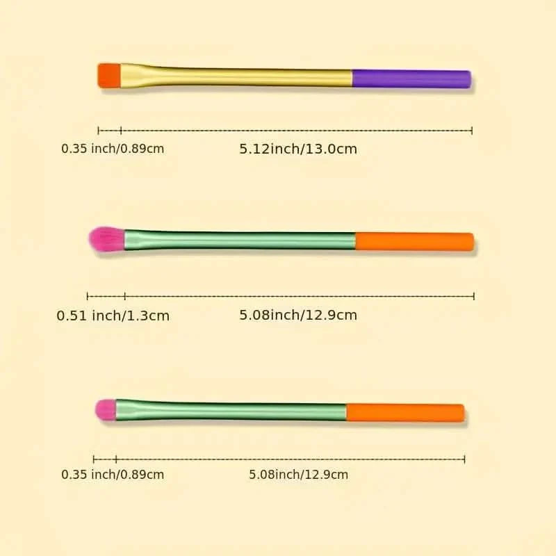 15-Pieces: Rainbow Color High Quality Makeup Brush Set DailySale
